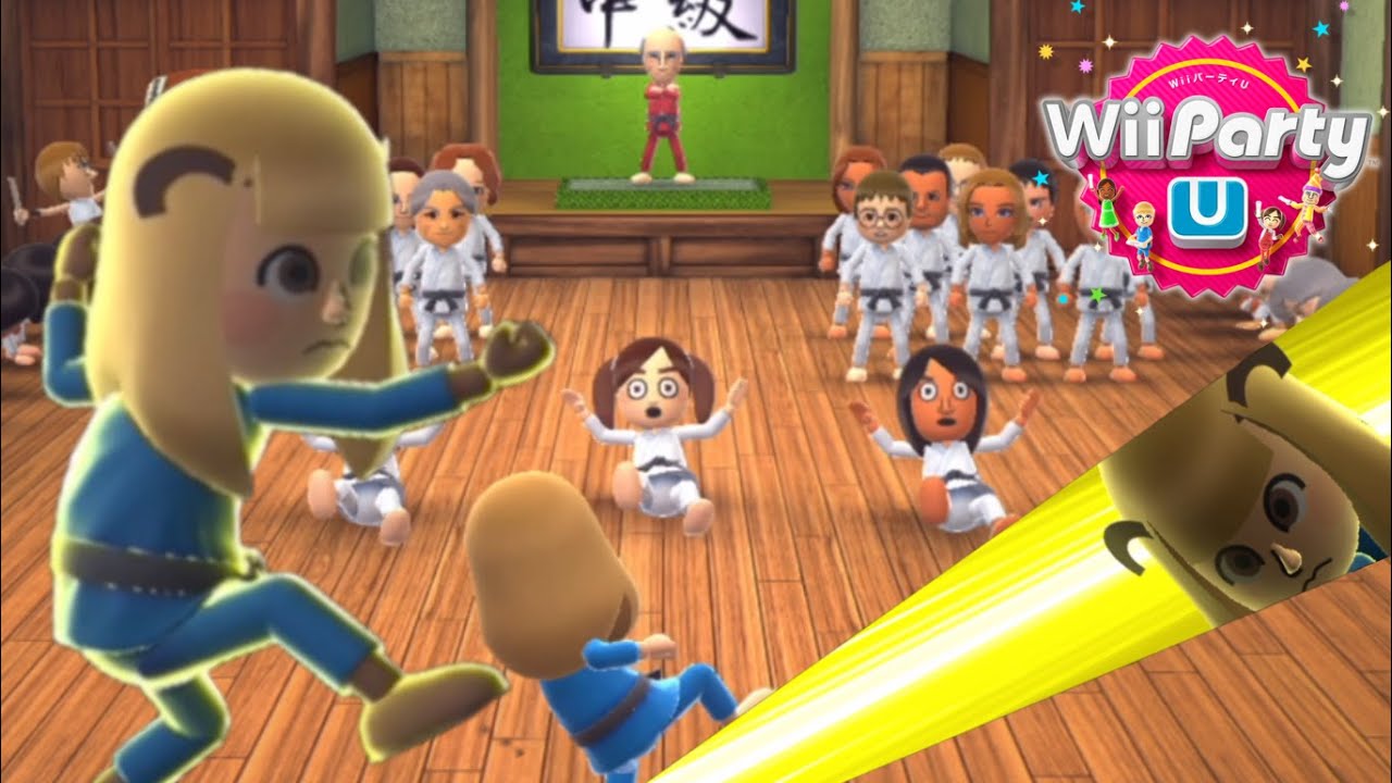 30人vs1人！ミニゲーム道場に挑んでみた【Wii Party U】