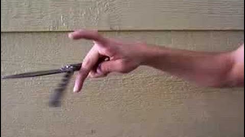 "Cherry Picker" Balisong Tutorial