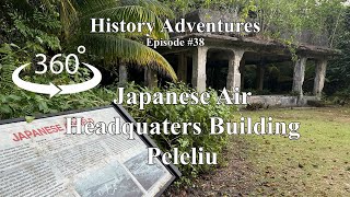 Japanese Air HQ Building Peleliu in 360 View