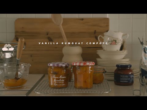 바닐라 금귤 콩포트 : Vanilla Kumquat Compote | Honeykki 꿀키