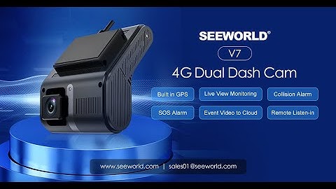 SEEWORLD—V7 4G Dual HD Professional Car Recorder Installation Video