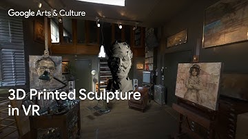 The World´s FIRST large scale 3D PRINTED SCULPTURE in 360 VR| Google Arts & Culture