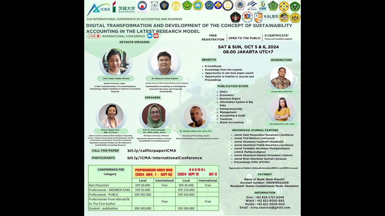 International Webinar - ICMA Conference Day 1