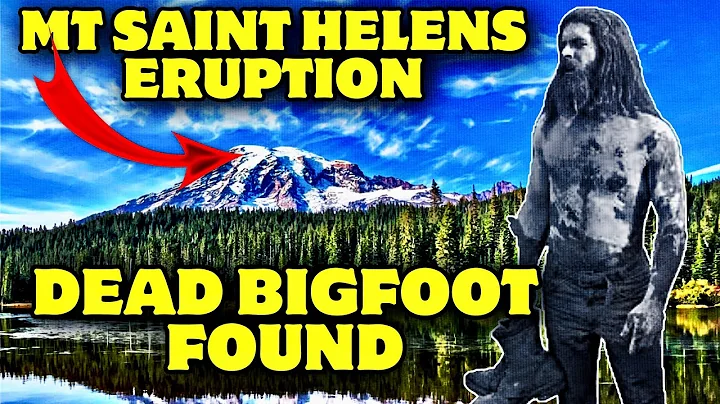 DEAD BIGFOOT FOUND after the Mt. Saint Helens ERUP...