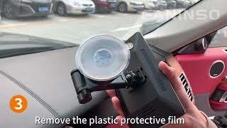 How to Install the FANINSO Car Baby Camera with Carplay Suction Cup Mount