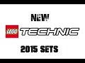 New Lego Technic Sets 2015