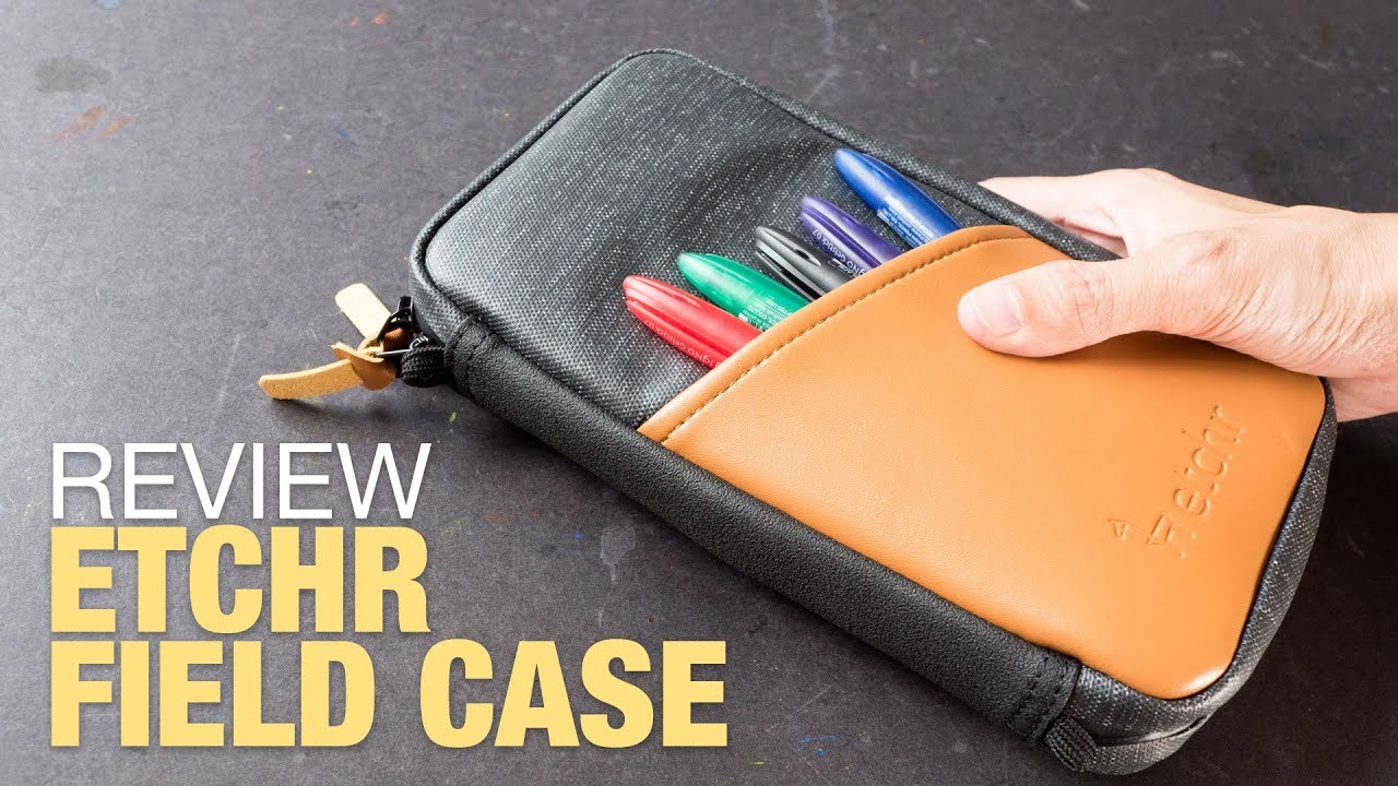 Etchr Review: Perfect Sketchbook, Field Case, Watercolors