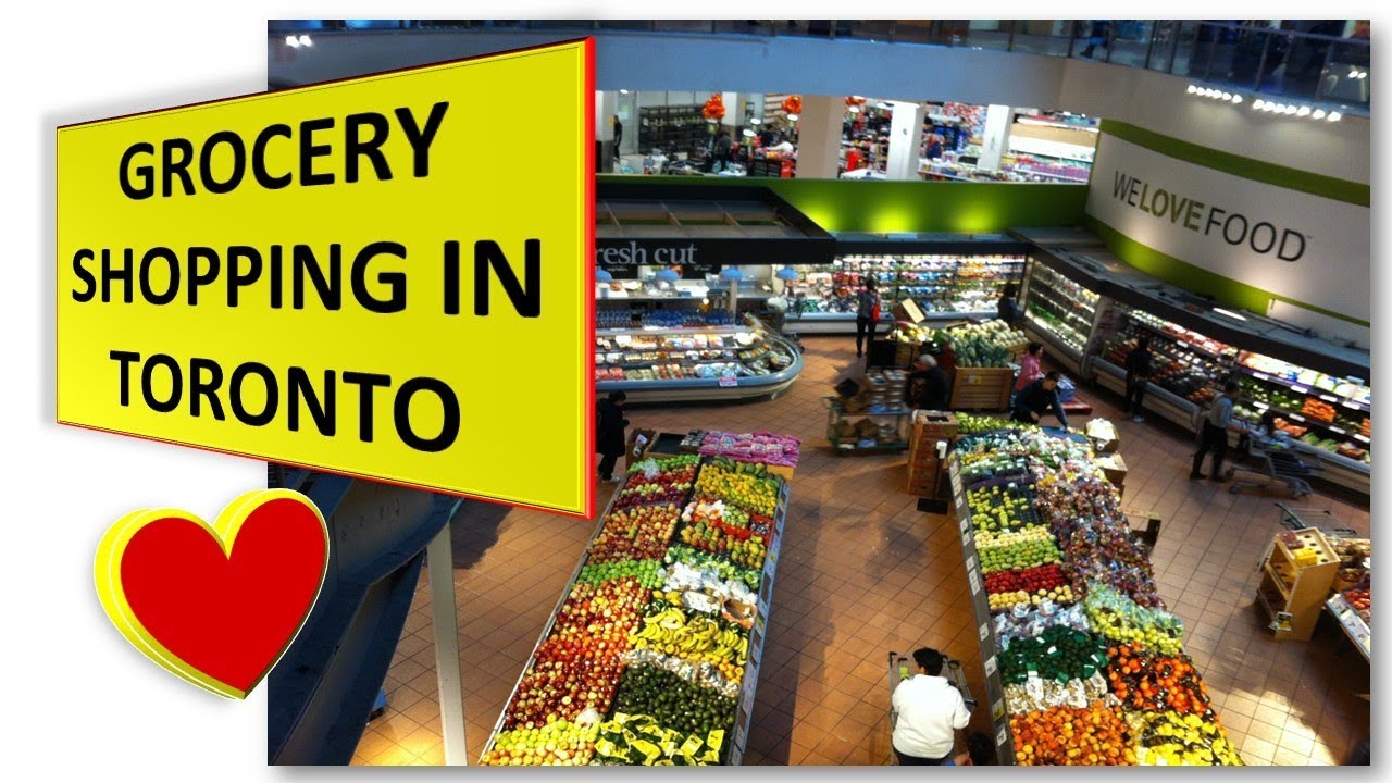 Grocery Shopping in Toronto YouTube