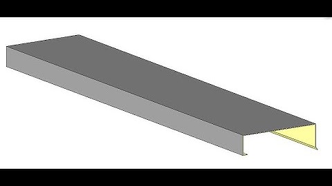 Revit: Modify A Parapet Cap Curtain Panel Family
