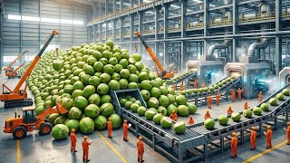 Inside a Modern Coconut Water Factory: Fresh Green Coconuts to Premium Aseptic Packs (Full Process)