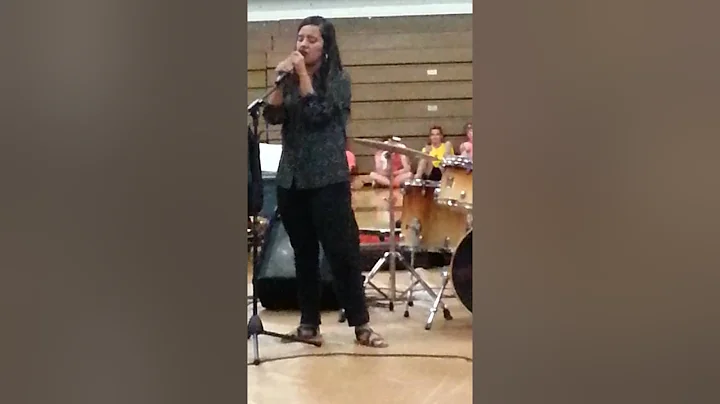 Maria Jaramillo performing One and Only by Adele