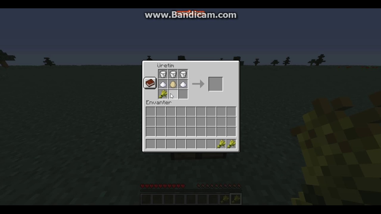 pasta yapımı minecraft