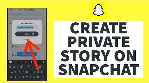How To Create Private Story On Snapchat (2023) | Snapchat Tutorial