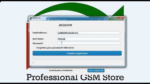 How to Registered EFT Dongle