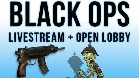 Black Ops Livestream & Open Lobby - Multiplay & Nazi Zombies
