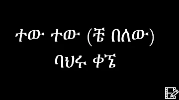 Bahru Kegne - Tew Tew (Ethiopian Music) ባህሩ ቀኜ - ተው ተው