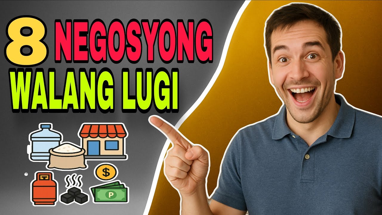 Top 8 Negosyong Walang Lugi | Laging May Customer
