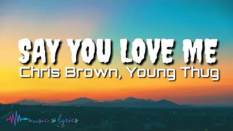 Chris Brown & Young Thug - Say You Love Me (Lyrics)