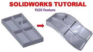 SolidWorks Tutorial #60 | 3D Modeling Design with Feature Flex Net Worth
