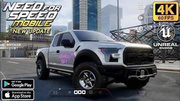 Need For Speed Mobile (New Beta) Gameplay - Max Graphics 4K 60Fps Android New Update (APK Download)