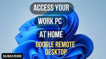 Access Your Computer from Anywhere with Chrome Remote Desktop - Simple Tutorial