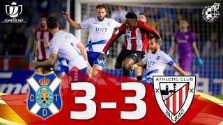 Copa del Rey | CD Tenerife 3 - 3 Athletic Club (2-4 en penaltis)