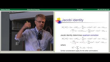 Matthias Gaberdiel - Minimal Model Holography