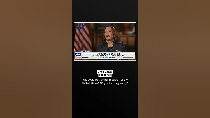 Kamala Harris’s Fox News interview in 60 seconds