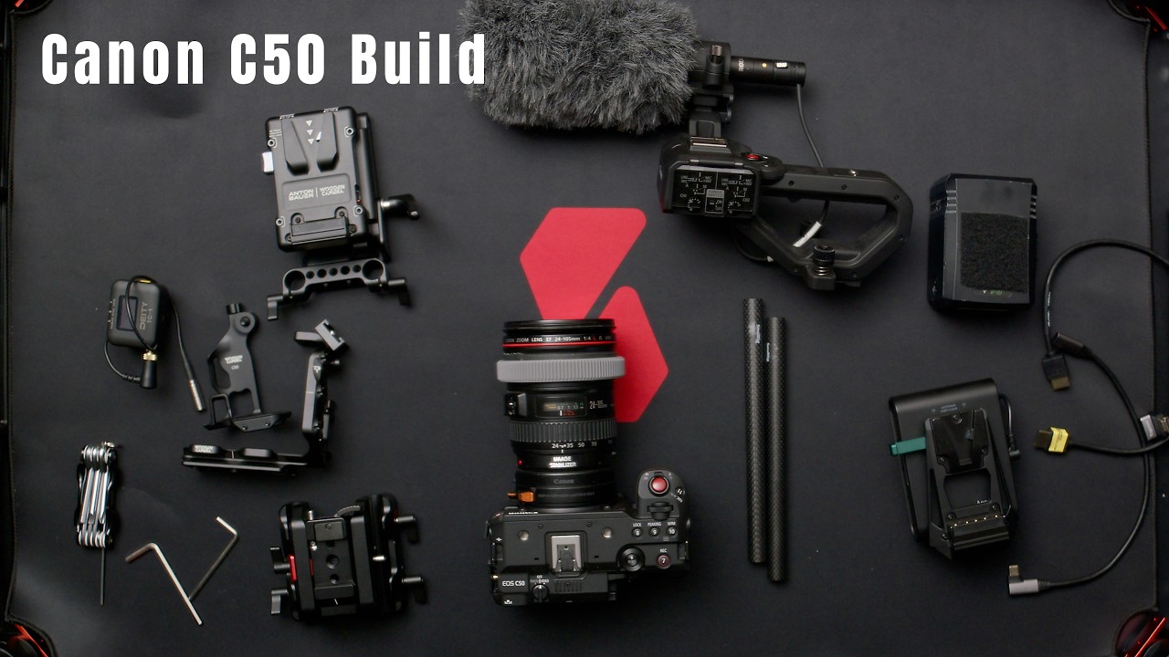Canon C50 Rig Wooden Camera - YouTube