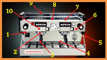 LEARN 10 espresso (coffee) machine parts names & their functions To help you make a good espresso