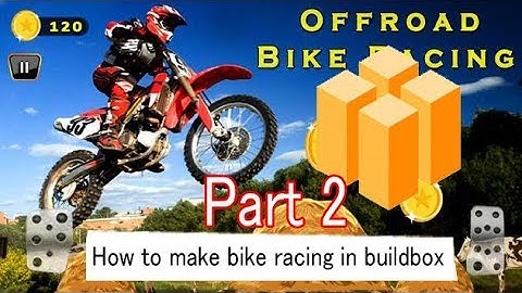 How to make a Motocross game in Buildbox? part 2 using buildbox hindi