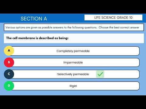 Life Sciences Grade 10: Section A Term 1 Q&A Revision 1
