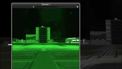 Night. Camera Shaders Examples