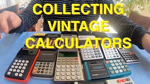 Collecting vintage LED Calculators - Showing some nice examples - Erix Collectables #69