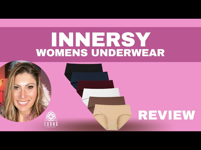 INNERSY Womens Underwear Cotton Hipster Panties Regular & Plus Size 6-Pack  REVIEW 