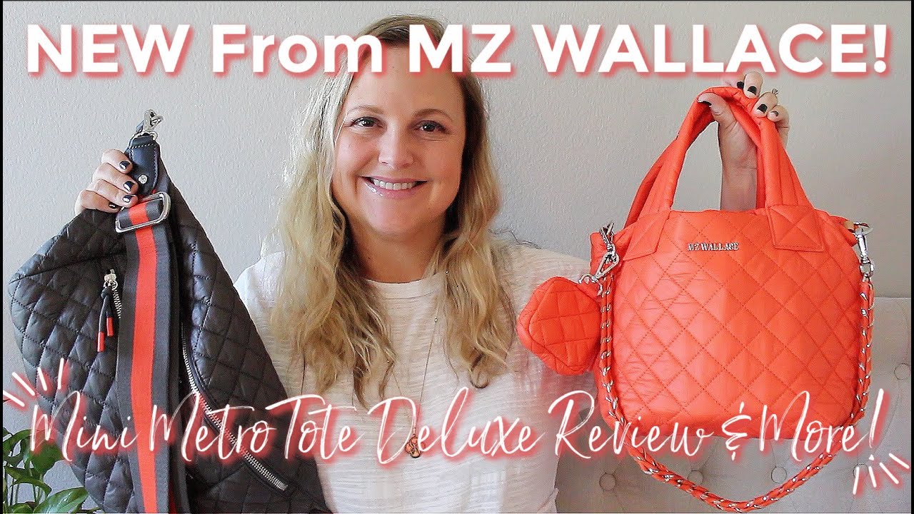 MZ WALLACE, NEW Medium Box Tote, Deluxe Scout & Large Shoulder Bag!