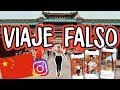 UNA SEMANA POSTEANDO UN VIAJE FALSO A CHINA 🇨🇳 ✈️| Dolce Placard