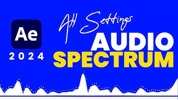 Waveform Effects Audio Spectrum in After Effects 2024 Hindi
