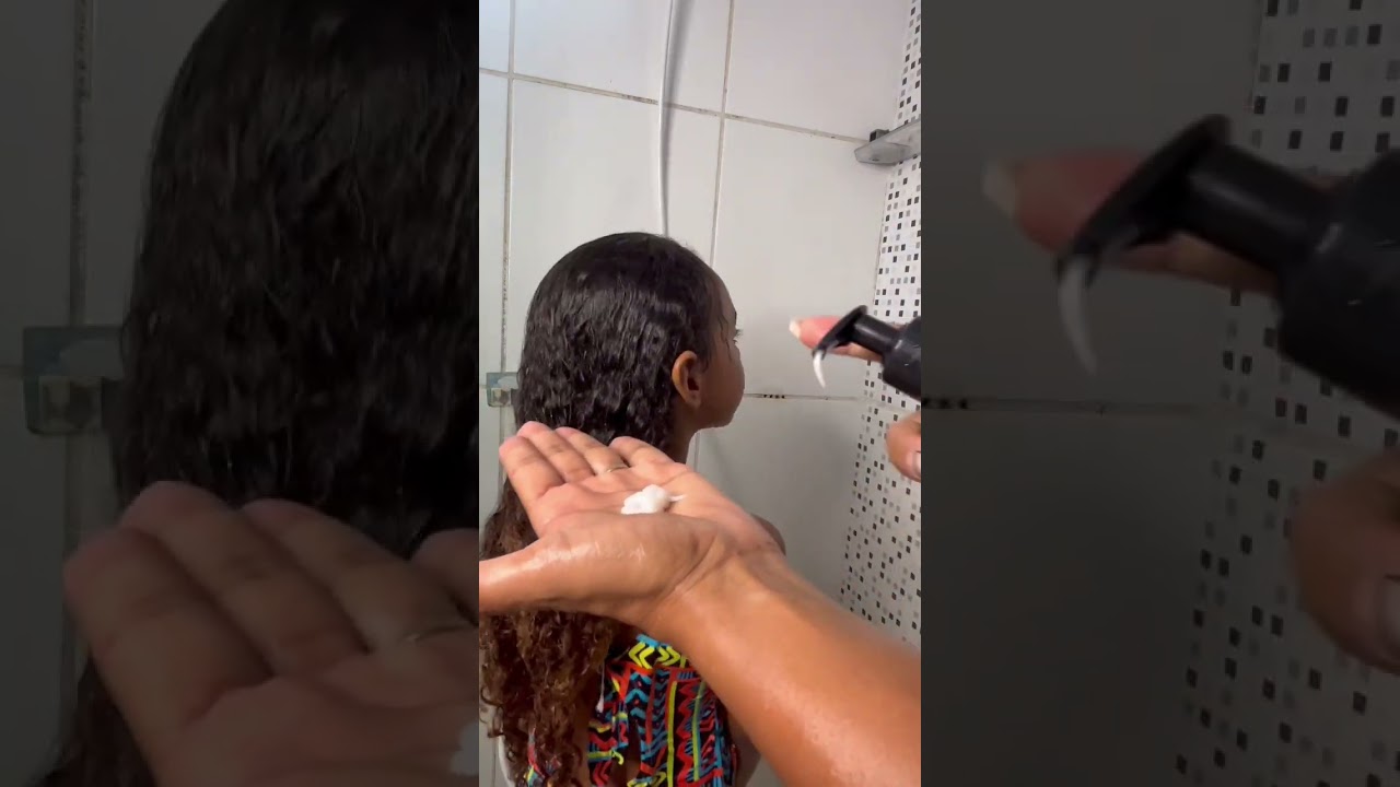 Como eu cuido do cabelo cacheado da minha filha!