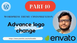PART-10 | WordPress Theme Customization (Advance logo change) | Bangla Tutorial - 2022