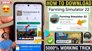 😍FARMING SIMULATOR 22 DOWNLOAD ANDROID 2024 | HOW TO DOWNLOAD FARMING SIMULATOR 22 IN ANDROID | FS22 screenshot 5