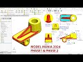 Solidworks model mania 2024 phase1 and phase2