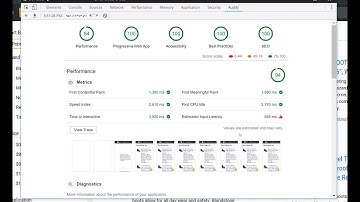 Steersman eCommerce performance and structure - Google Lighthouse audit