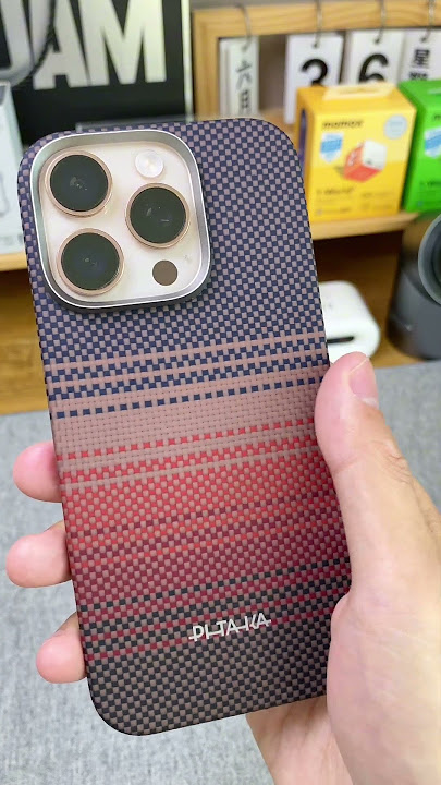 PITAKA's phone case should be the ceiling of Kevlar phone cases, right? #pitaka