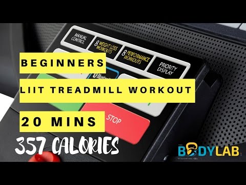 Beginners Treadmill 20 Mins HIIT Workout