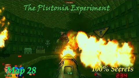 Brutal Doom v22 Test 7a | The Plutonia Experiment | Map 28 Gameplay [100% secrets]