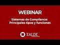 Sistemas de Compliance: Principales tipos y funciones