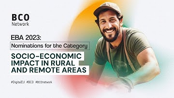 EBA 2023: Nominations for the Category ‘Socio-economic impact in rural and remote areas’