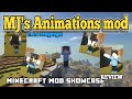 Minecraft 1165  mjs animations mod