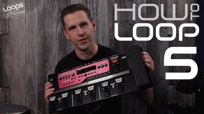 Boss RC-300 Loop Station 3-track Looper Pedal